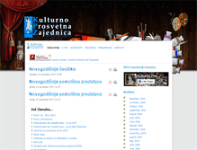 Tablet Screenshot of kulturazitiste.org